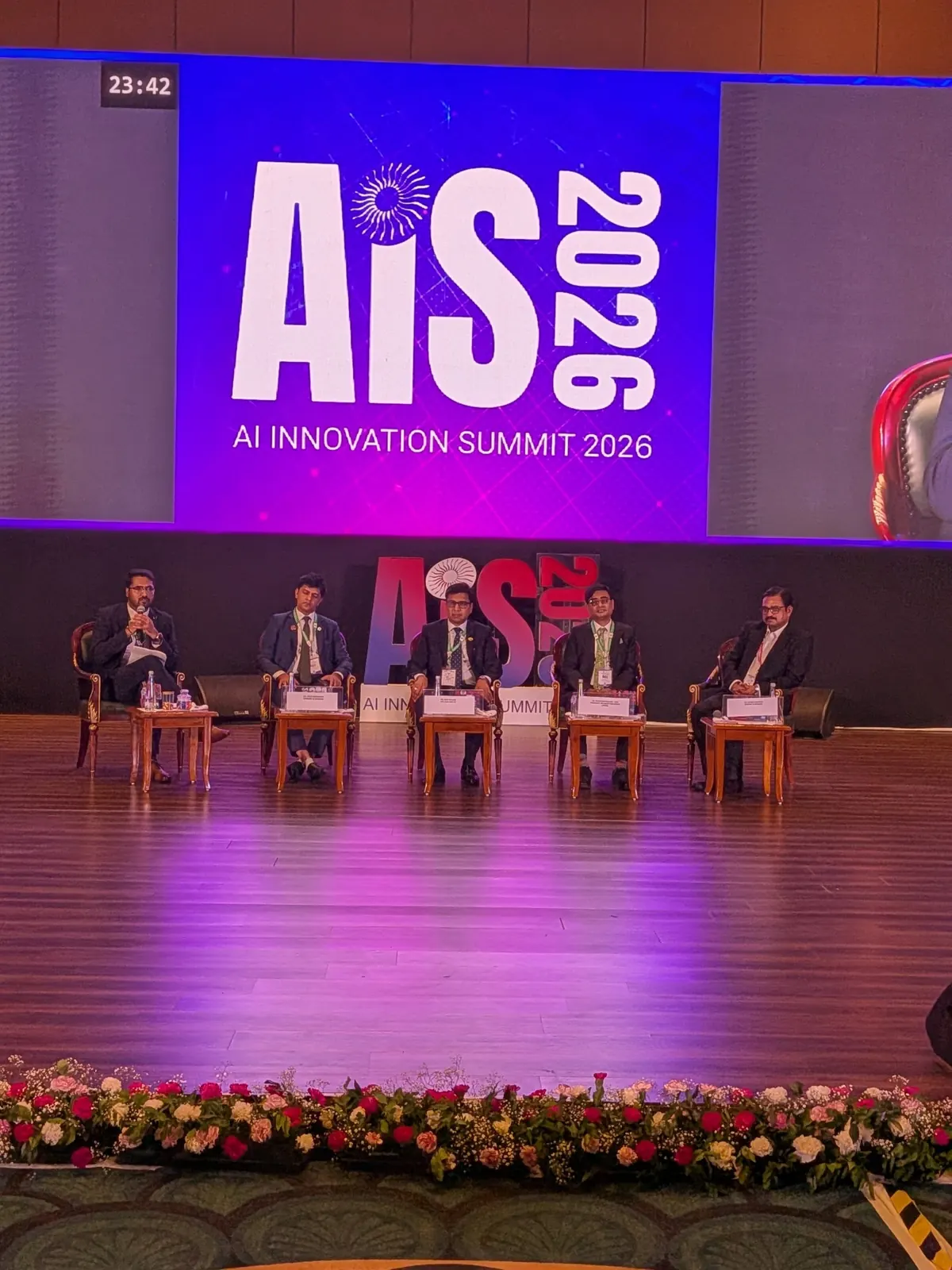 CA Dhaval Kodilkar during the panel discussion at AIS 2026