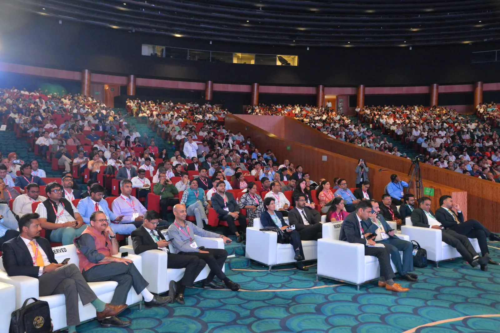 Delegates at the ICAI AI Innovation Summit 2026 at Bharat Mandapam, New Delhi
