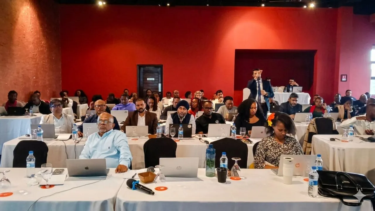 Participants at the Copy Cat Group AI training session in Nairobi, Kenya