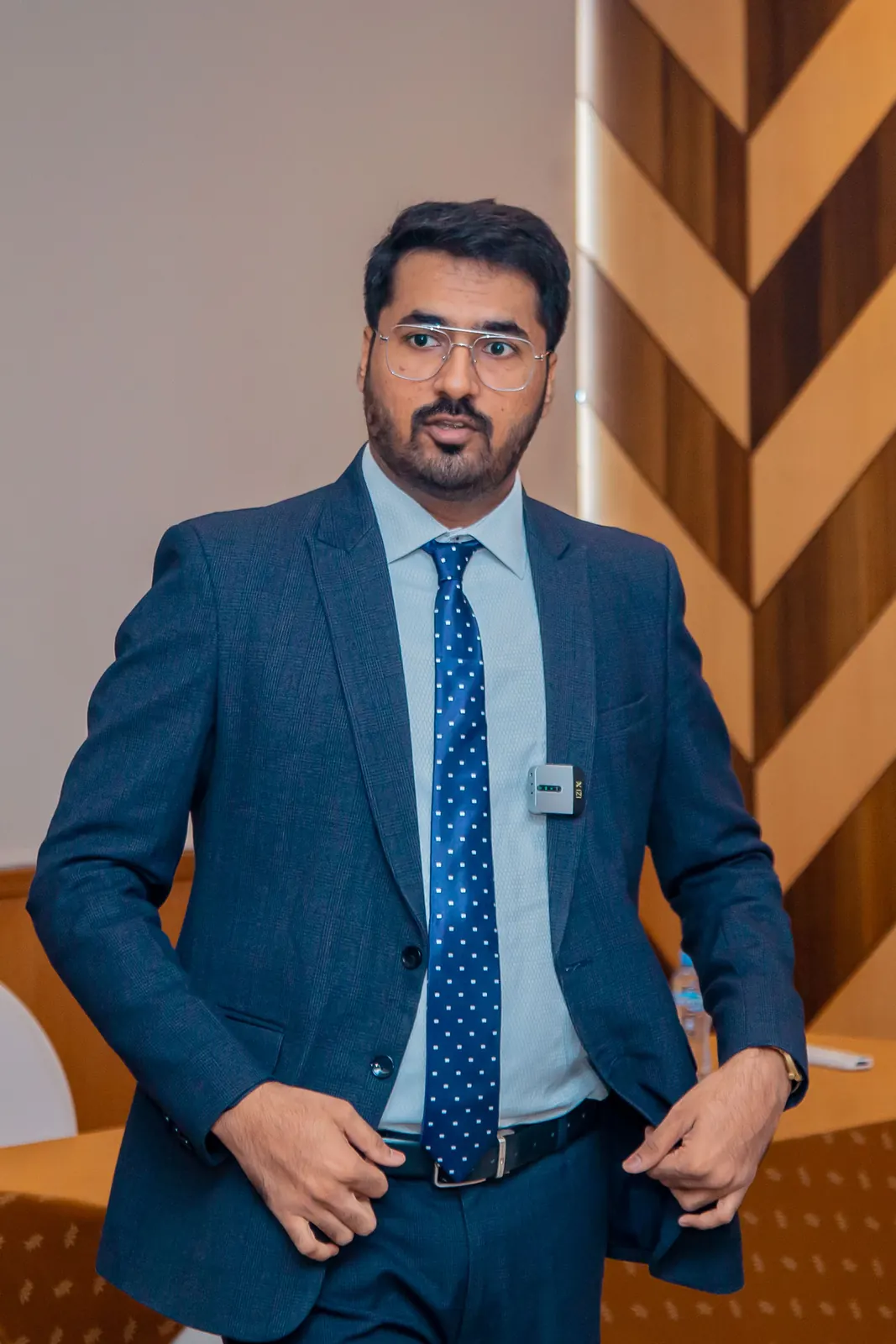 CA Dhaval Kodilkar at the ICAI Dar es Salaam chapter event, Tanzania