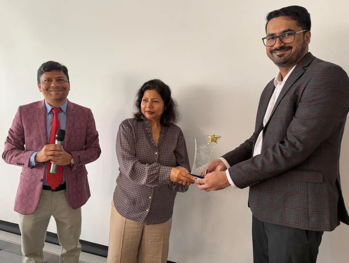CA Dhaval Kodilkar felicitated by the ICAI Nairobi chapter, Kenya