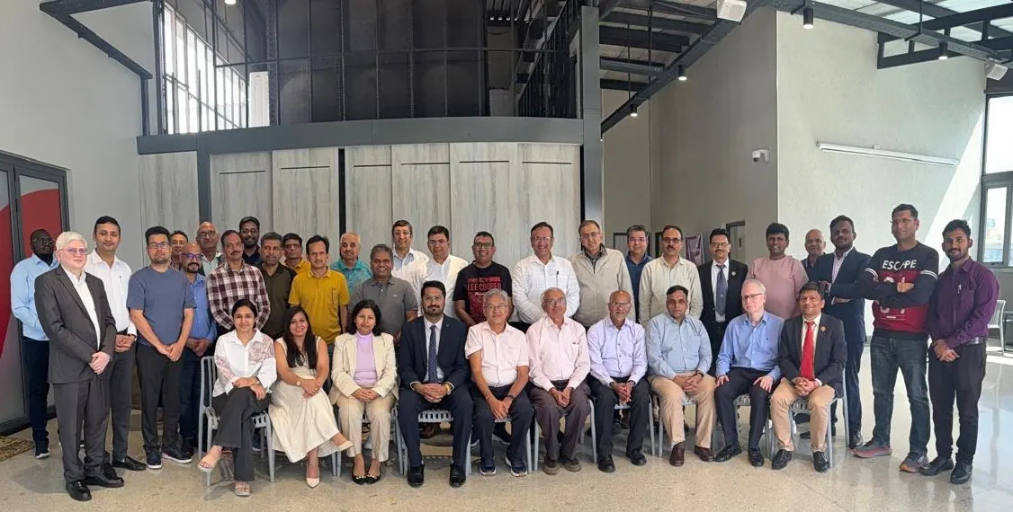 Group photo of the ICAI Nairobi chapter AI session with CA Dhaval Kodilkar