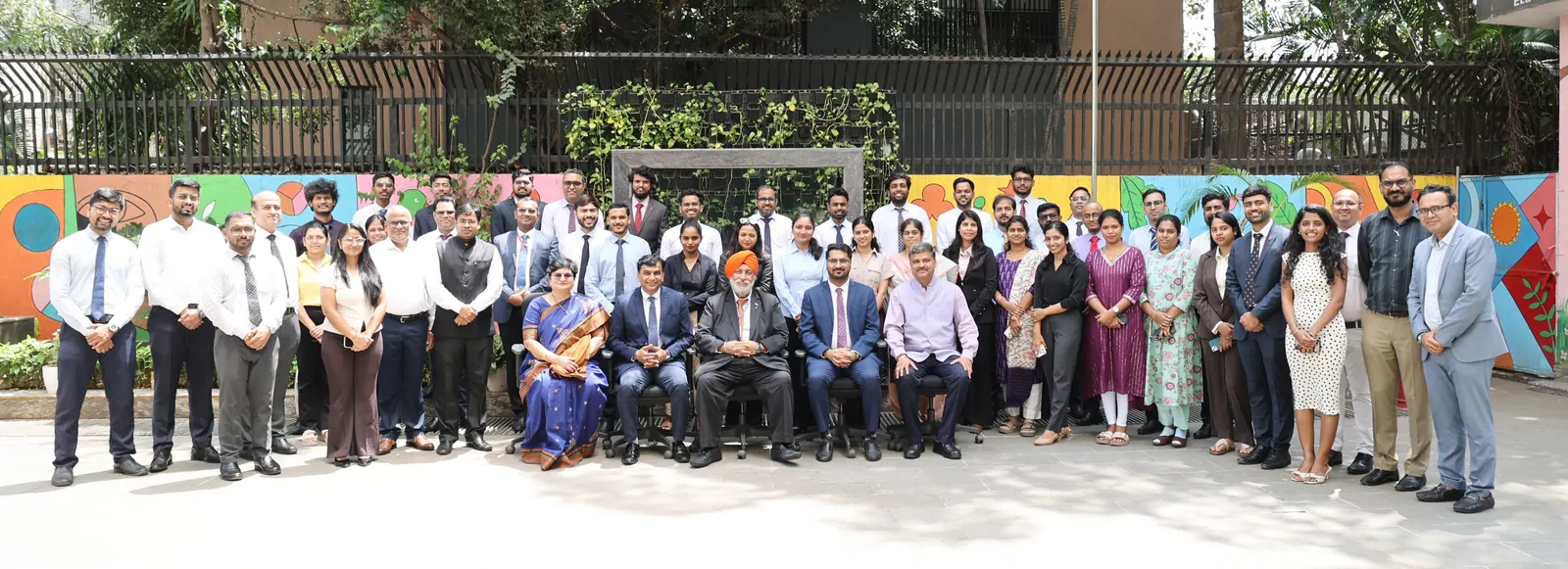 Indian Oil Corporation officers with CA Dhaval Kodilkar after an AI training programme in Mumbai
