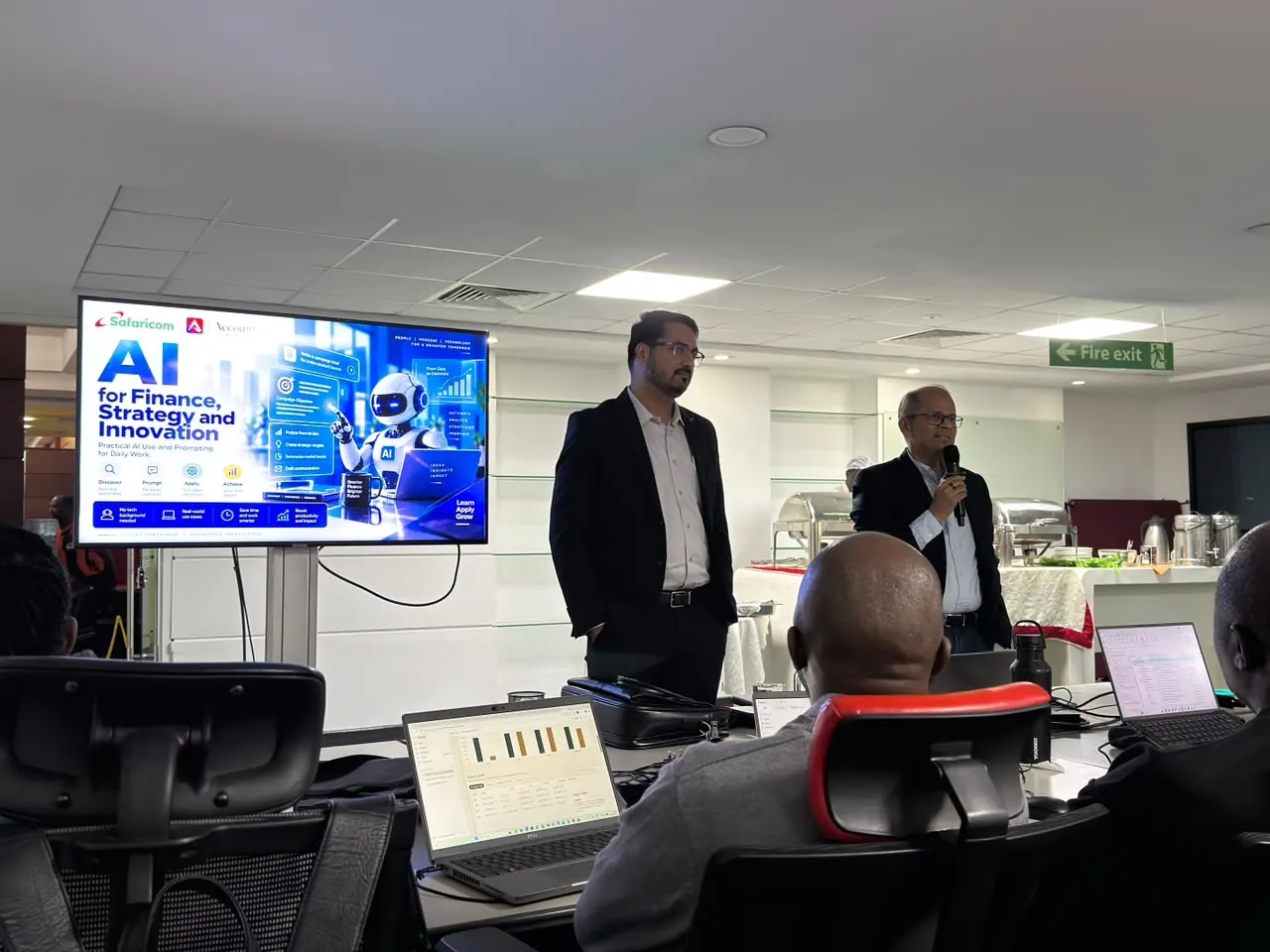 Opening of the AI for Finance, Strategy and Innovation programme at Safaricom, Nairobi