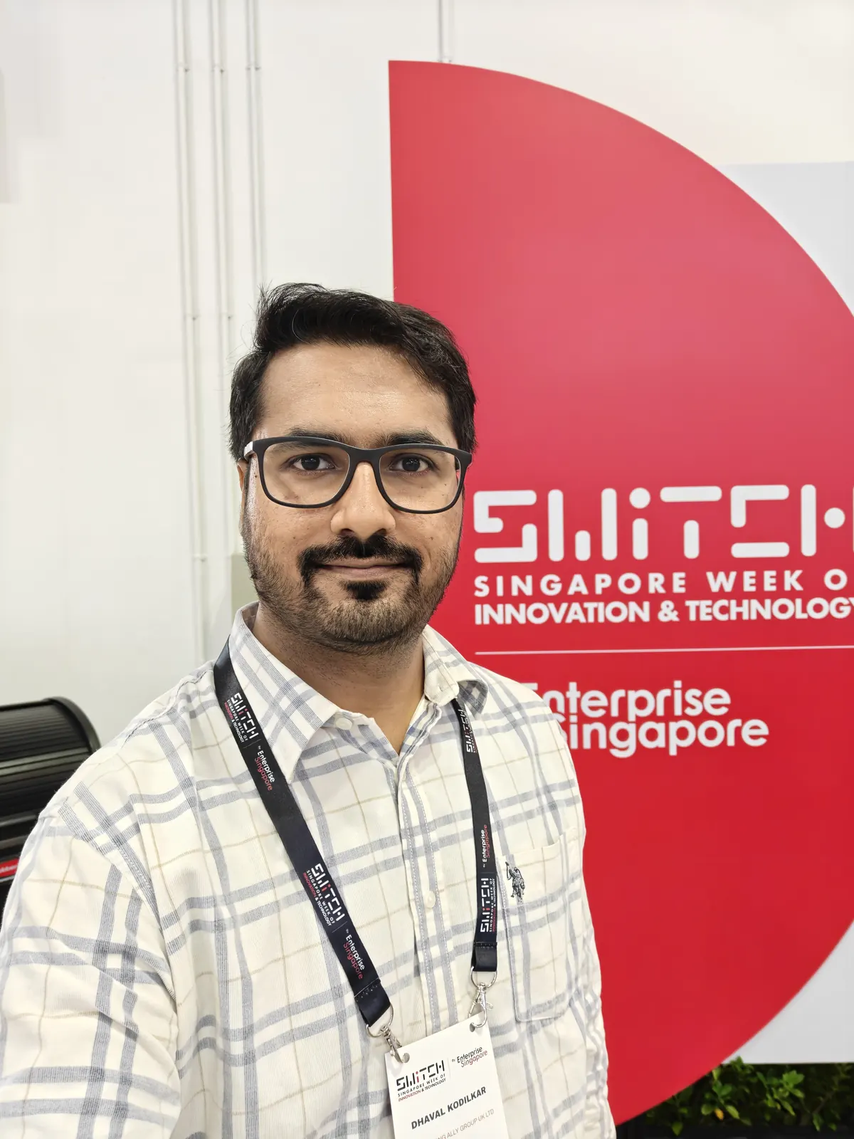 CA Dhaval Kodilkar at SWITCH 2025, Marina Bay Sands, Singapore
