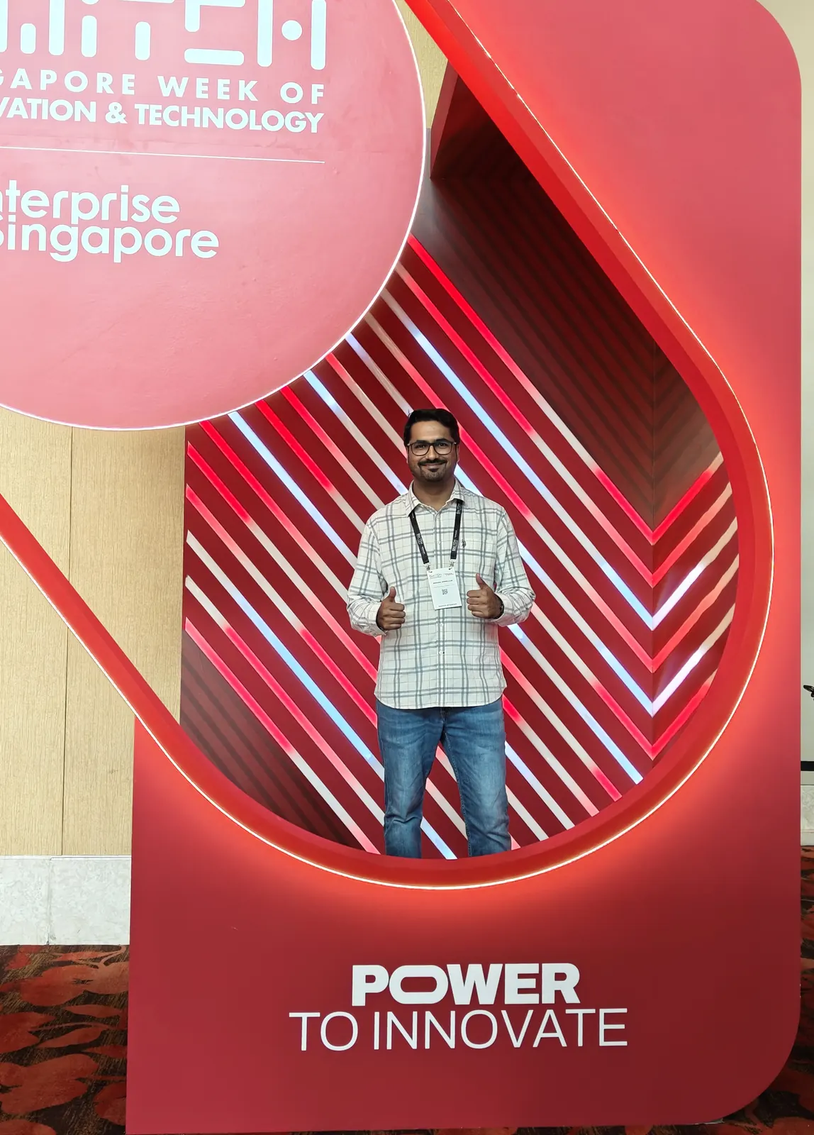 CA Dhaval Kodilkar at SWITCH 2025, Singapore