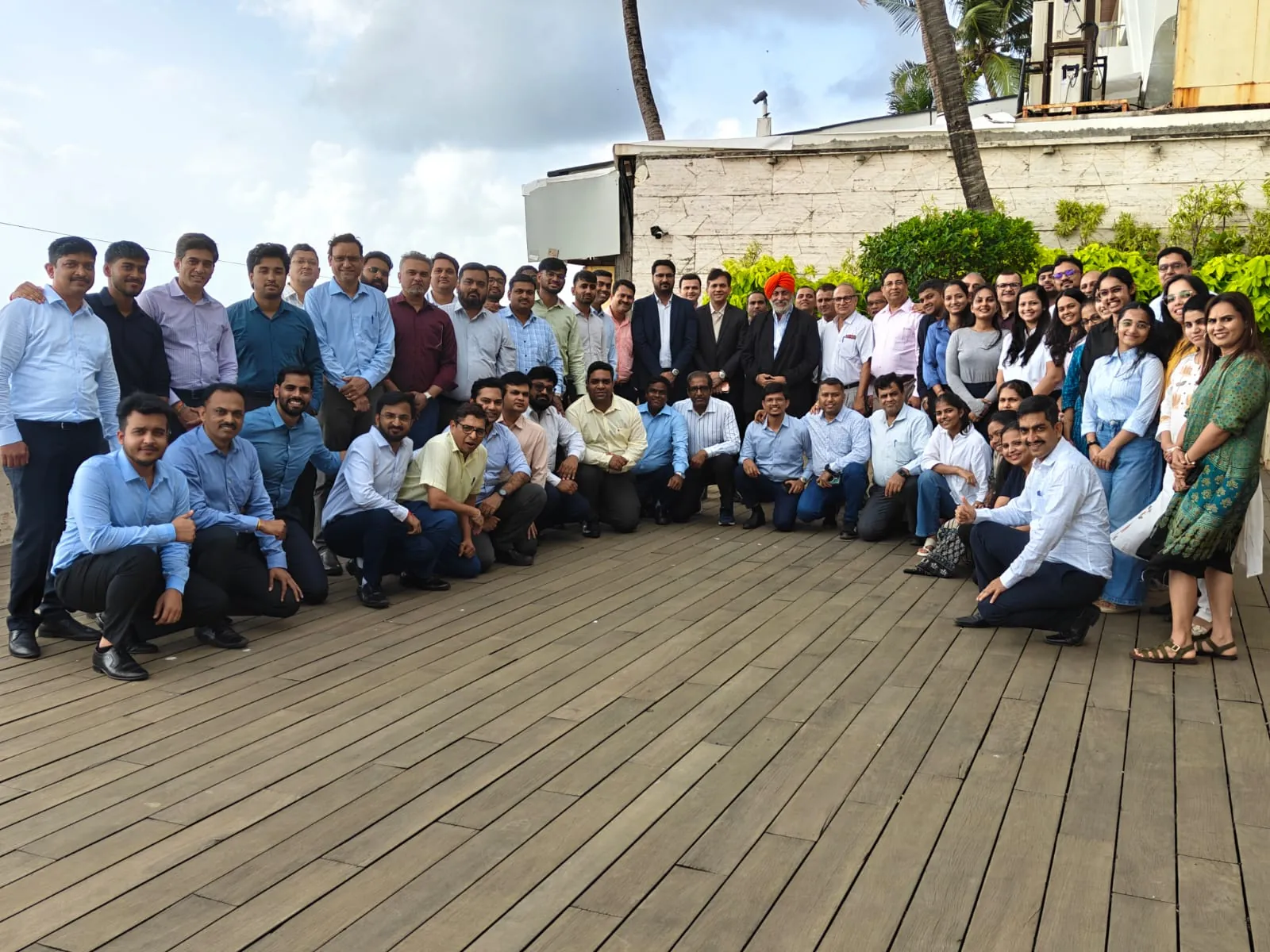 UPL team group photo after an AI training programme with CA Dhaval Kodilkar